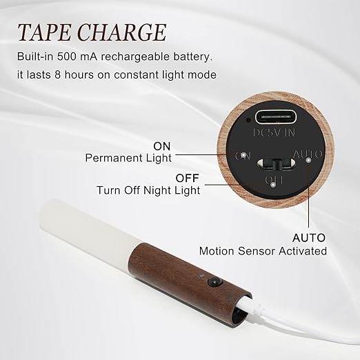 Motion Sensor Night Light — Wireless Wall Light for Home