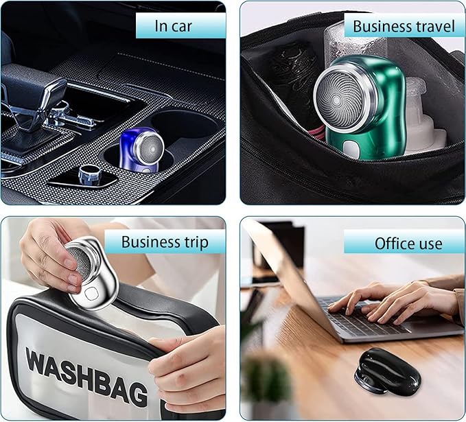 Mini Electric Razor — Upgraded Shaver for Men's Grooming