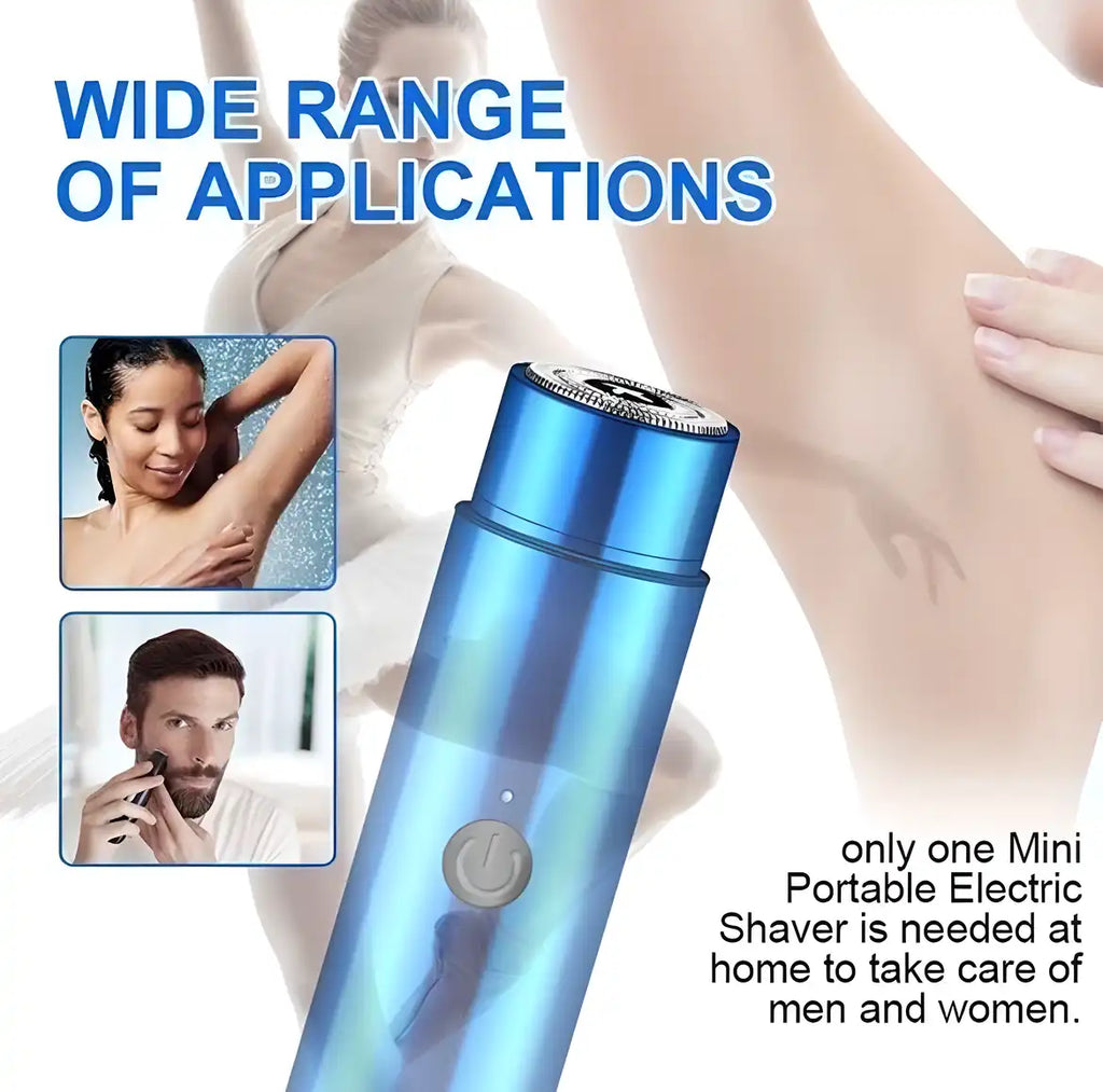 Mini Electric Shaver — Portable Razor for Men On the Go