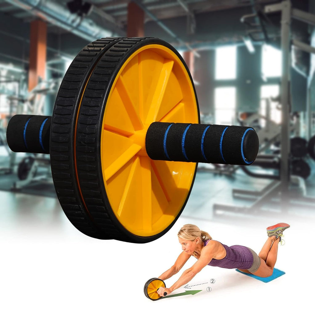 Ab Roller Wheel — Core Strengthening Home Workout Kit