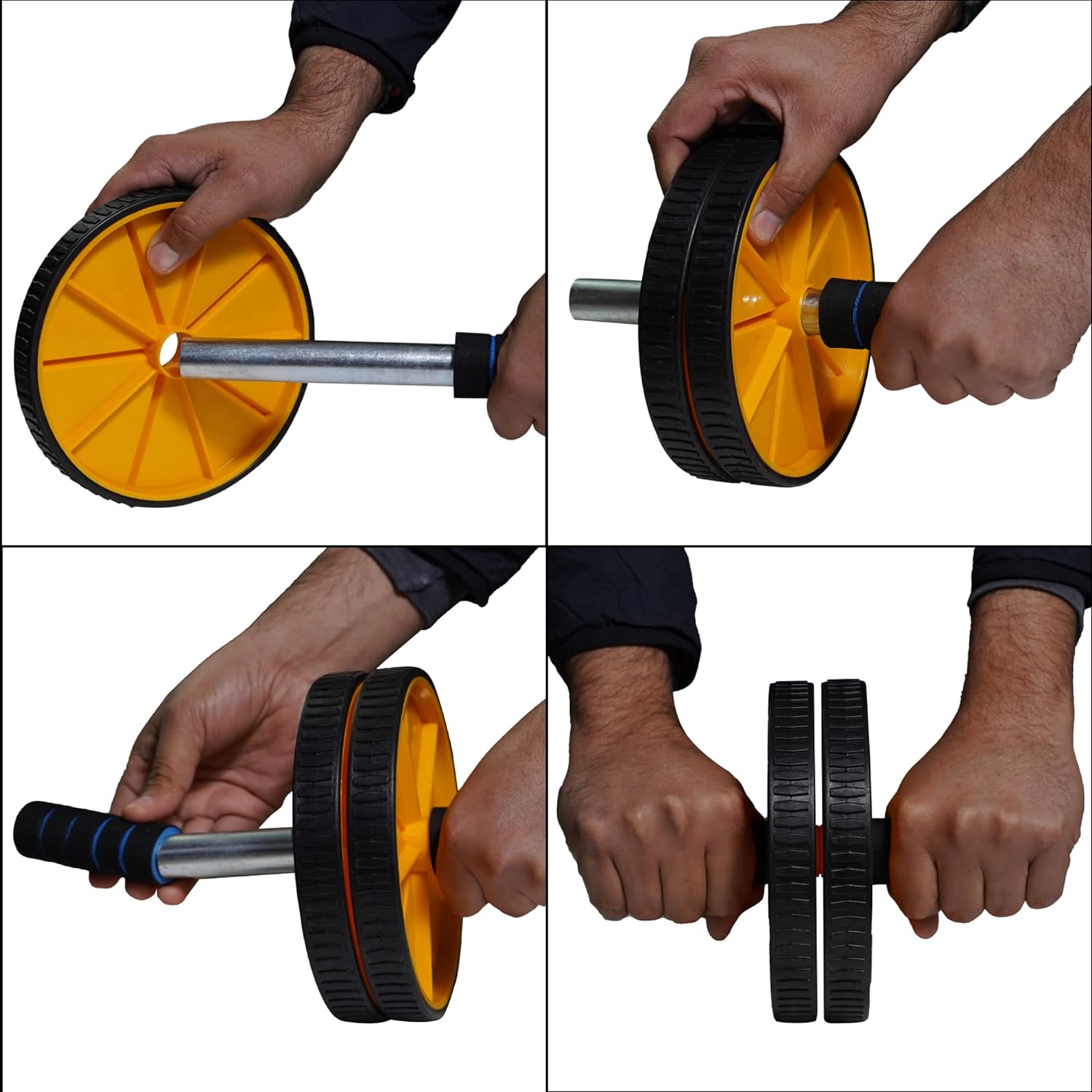 Ab Roller Wheel — Core Strengthening Home Workout Kit