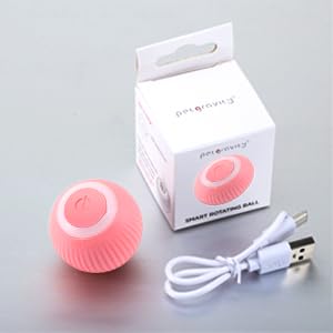 Auto Rolling Cat Ball — USB Rechargeable Interactive Toy