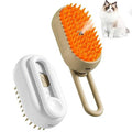Steam Pet Brush — 3-in-1 Grooming, Massage & Deep Clean