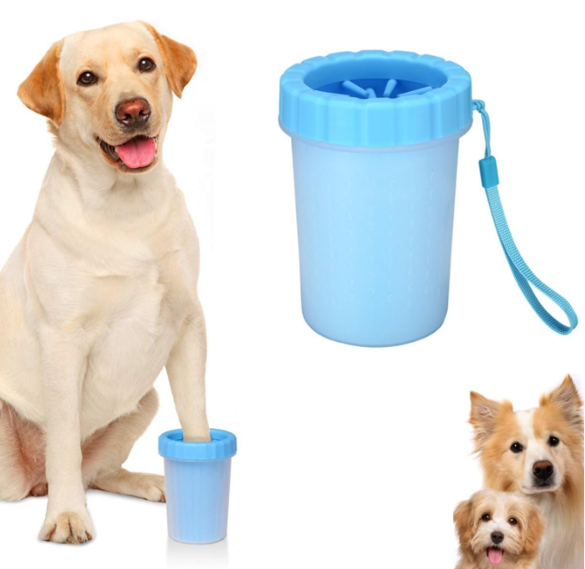 Dog Paw Washer — Quick Clean Cup for Muddy Paws