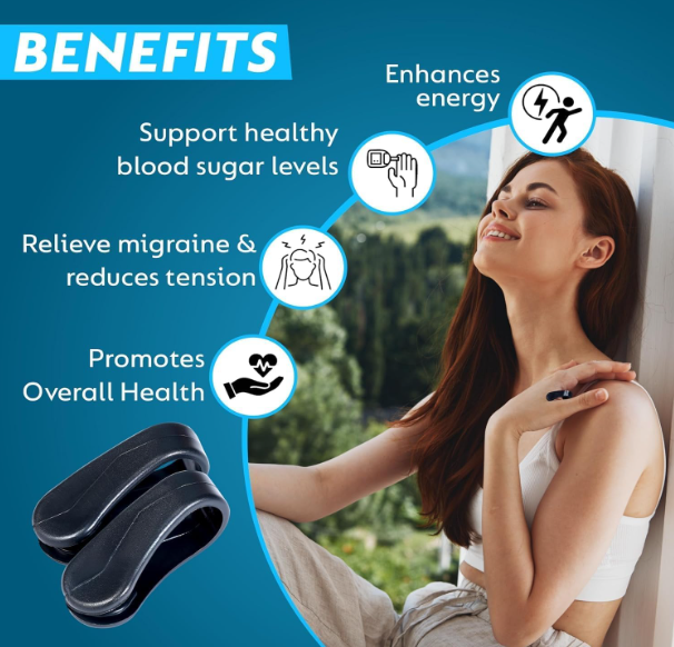 Acupressure Hand Clip — LI4 Sugar Control Wearable Massager