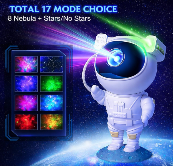 Astronaut Galaxy Projector — Starlight Magic for Bedrooms