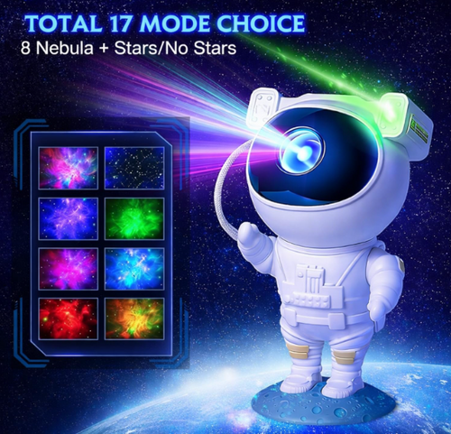 Astronaut Galaxy Projector — Starlight Magic for Bedrooms