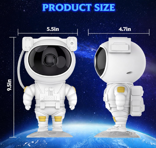 Astronaut Galaxy Projector — Starlight Magic for Bedrooms