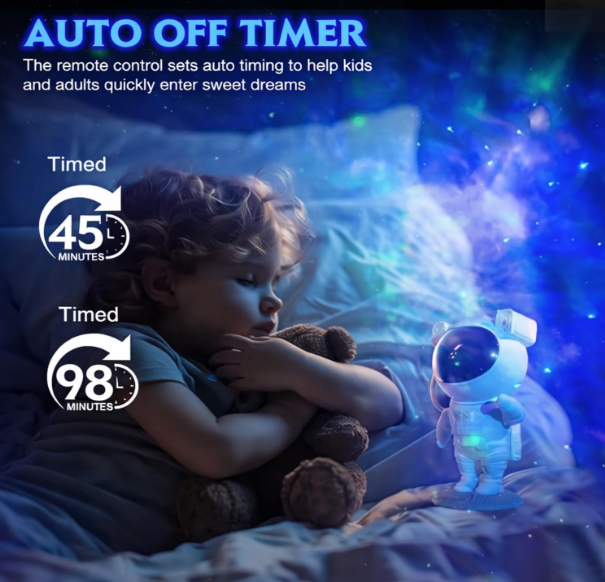 Astronaut Galaxy Projector — Starlight Magic for Bedrooms