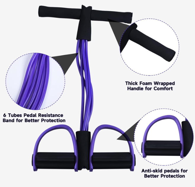 Yoga Pedal Puller — Resistance Band Fitness Equipment