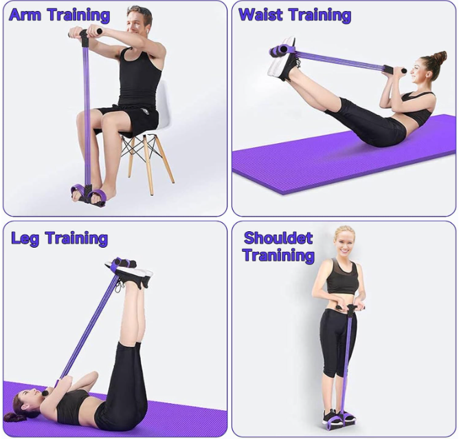 Yoga Pedal Puller — Resistance Band Fitness Equipment