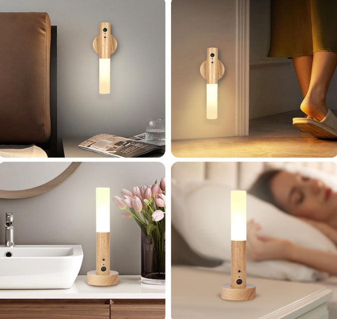 Motion Sensor Night Light — Wireless Wall Light for Home