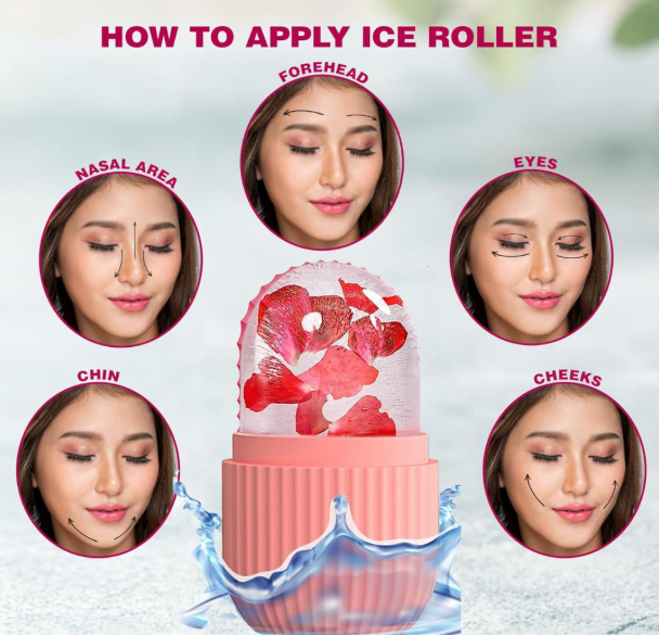 Ice Roller for Face — Tighten Pores & Boost Skin Glow