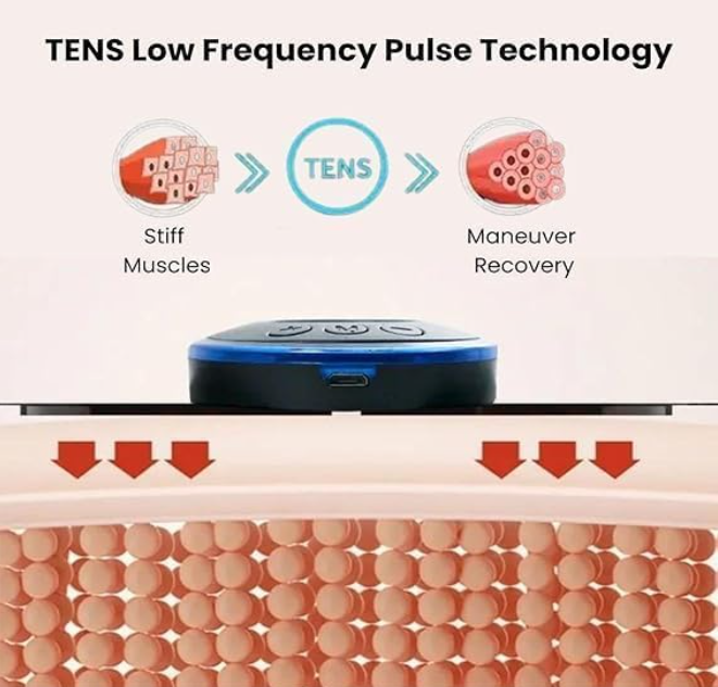 Mini Body Massager — 8 Modes, 19 Levels for Pain Relief