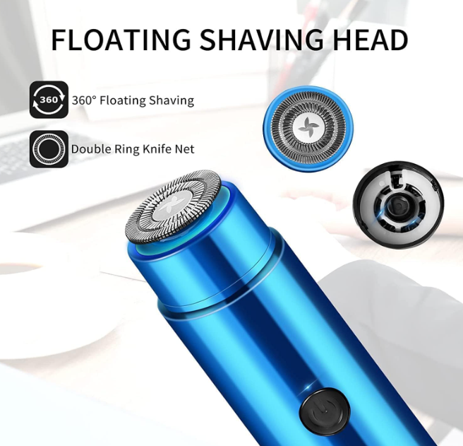 Mini Electric Shaver — Portable Razor for Men On the Go