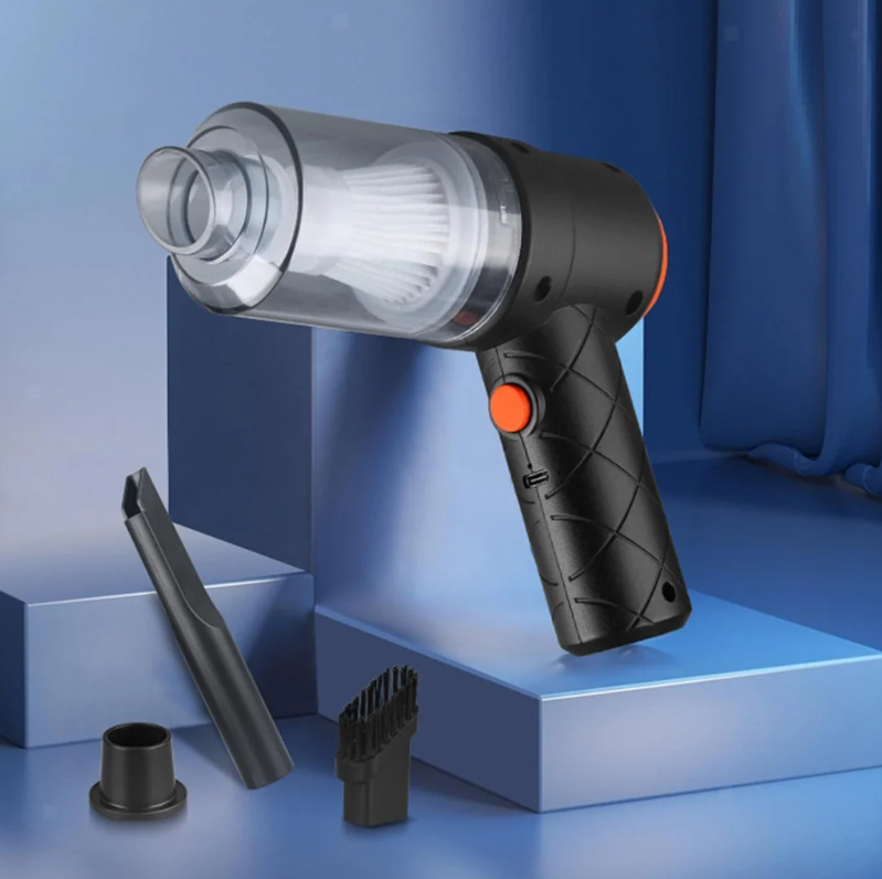 2-in-1 Car & Home Vacuum Cleaner — Wireless Handheld Power