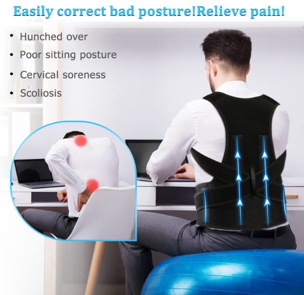 Posture Corrector Belt — Back Support for Men & Women