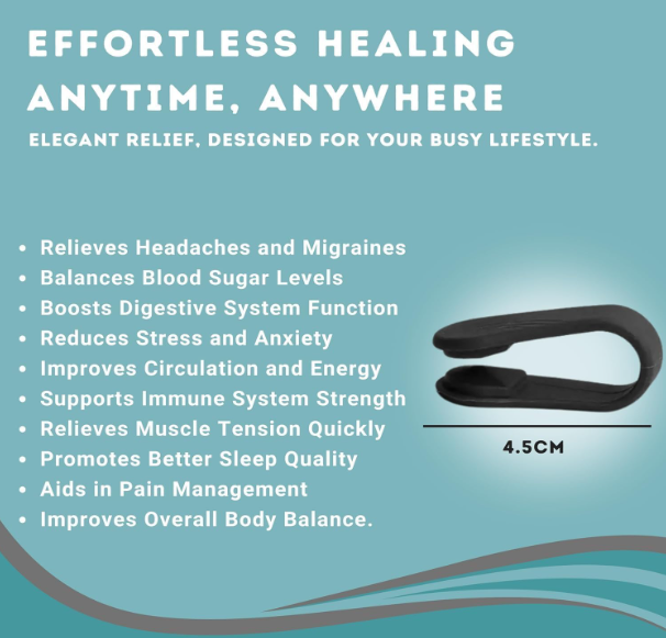 Acupressure Point Clip — Wellness Massage Aid