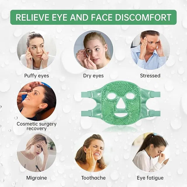 Ice Face Mask — De-Puff, Brighten & Relax Tired Skin