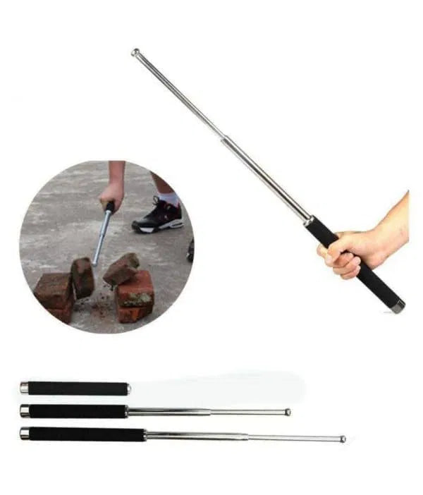 Foldable Security Stick — Portable Personal Safety Multitool