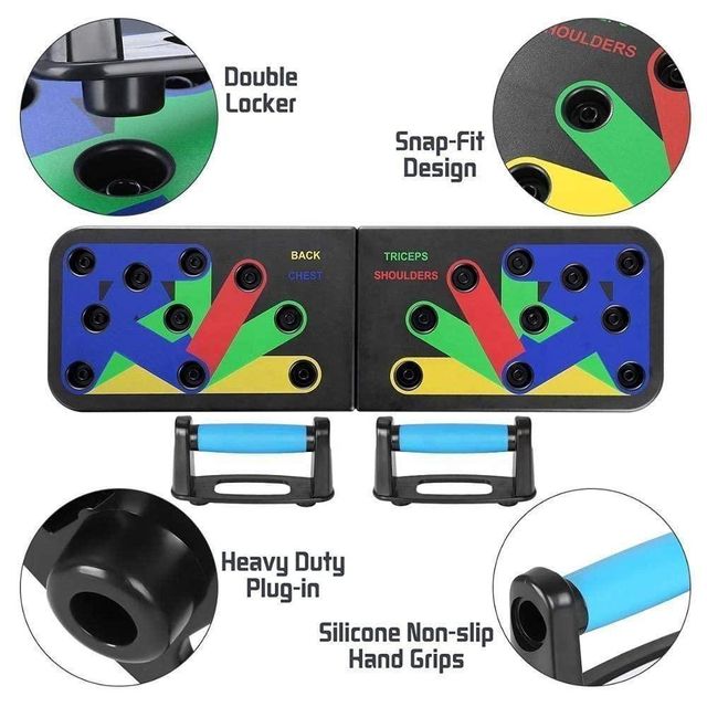 14-in-1 Push-Up Board — Full Body Home Workout