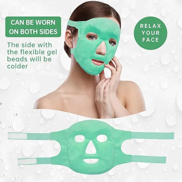 Ice Face Mask — De-Puff, Brighten & Relax Tired Skin