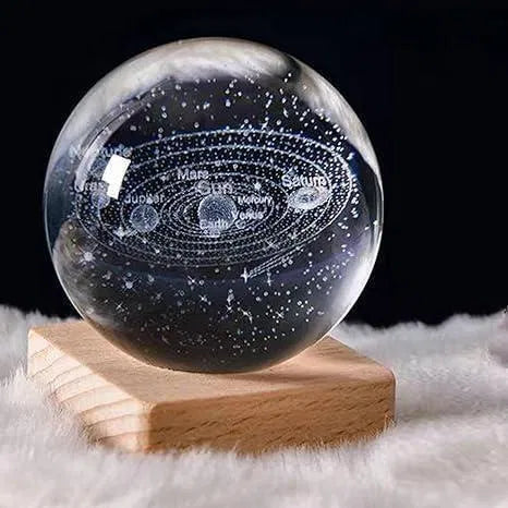 3D Crystal Lamp Ball — Magical Glow for Your Space