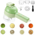 Electric Veggie Chopper — 4-in-1 Cordless Kitchen Helper