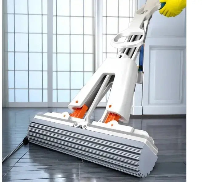 Foldable Squeeze Mop — Multi-Purpose Floor Cleaning Wiper