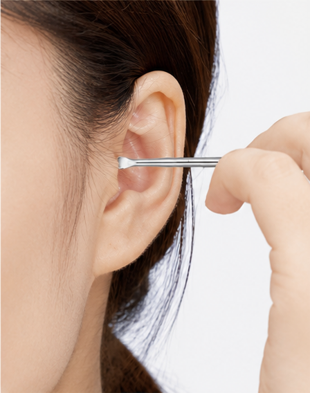 Professional Ear Cleaning Kit — 6 Steel Tools with Case